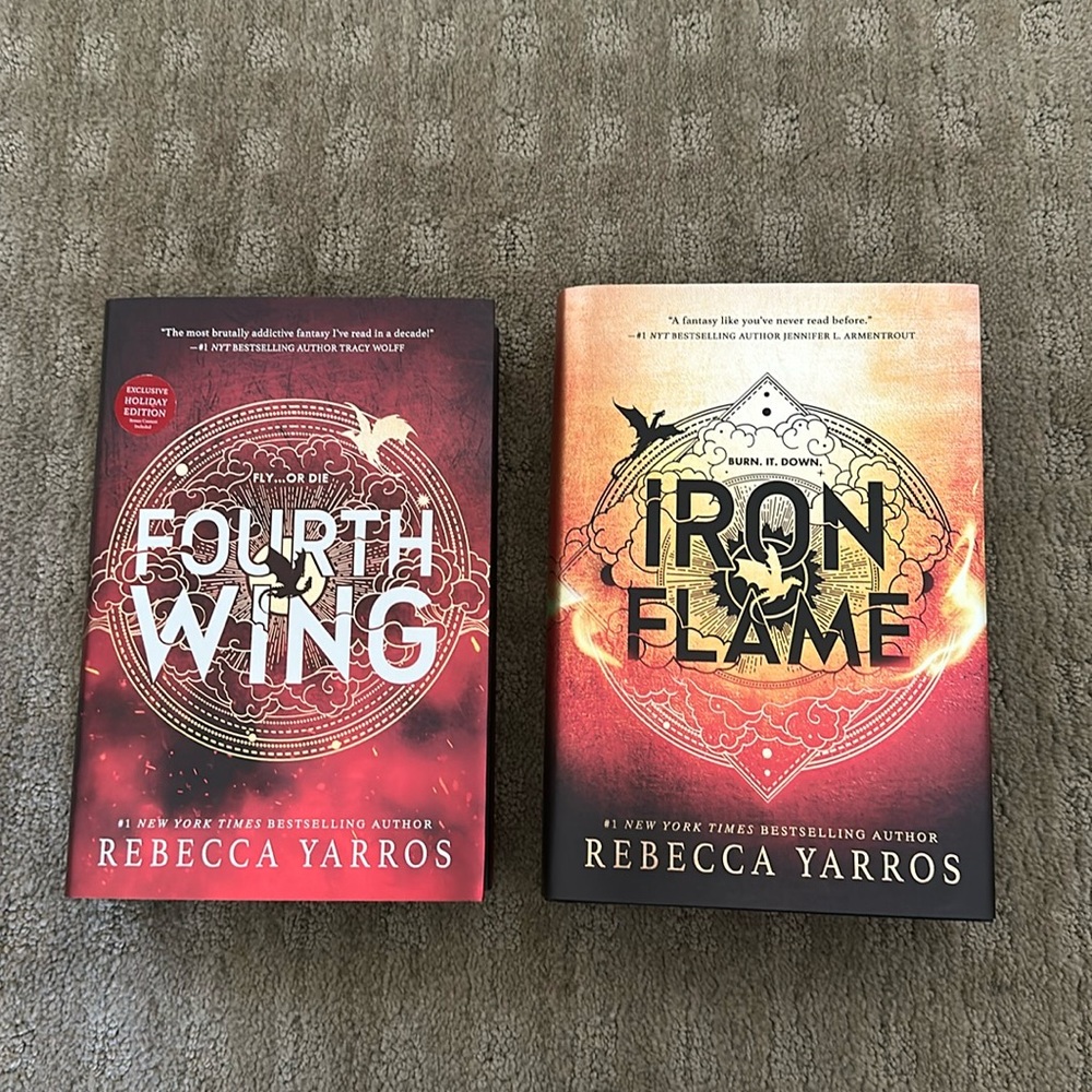 Special Editions of Fourth Wing and Iron Flame